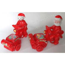 Sankt u Snowman Fahrrad Spielzeug-Süßigkeit (120605)